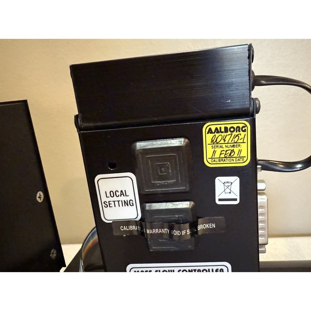 AALBORG Air Mass Flow Controller Meter Flow Range 0-35.3 Model GFCS-013829