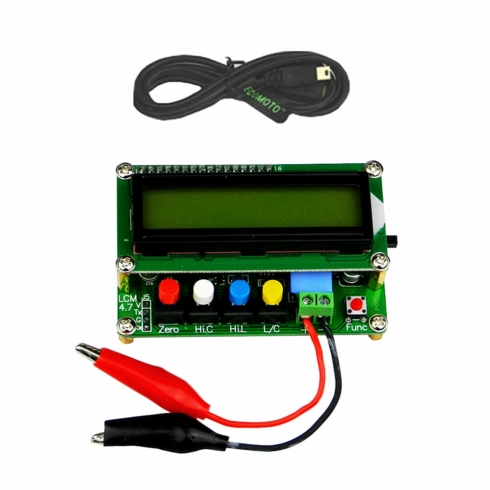 LC100-A Digital L/C Inductance Capacitance LCD Display Meter High Precision