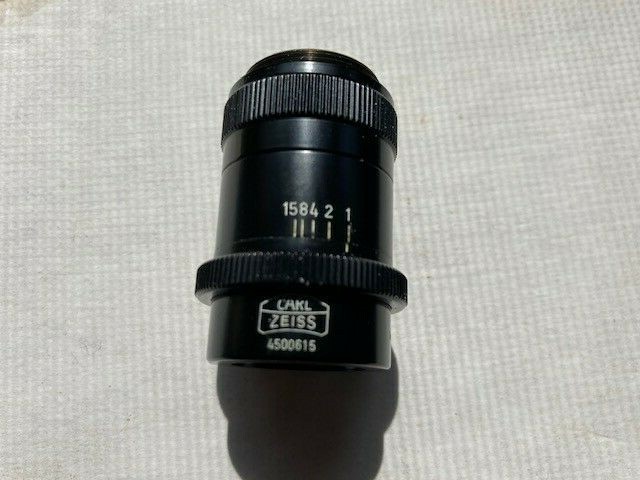 zeiss microscope objective, luminar 16mm, 1:2.5, 4500615