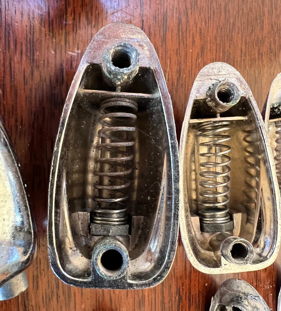 ASSORTED MUSICAL DRUM KIT CHROME PLATED PARTS