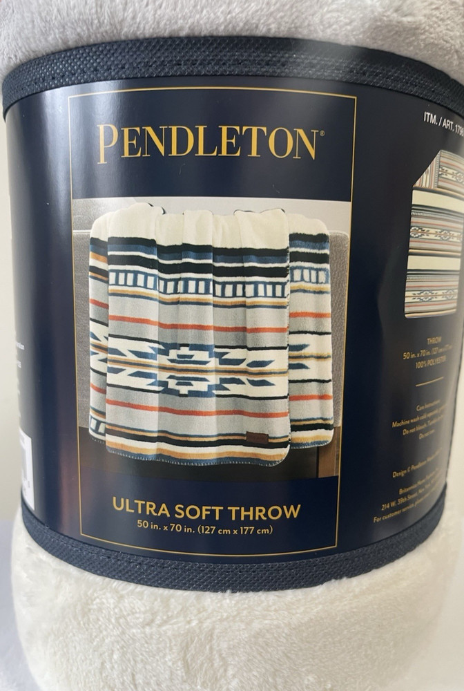 Pendleton Ultra Soft Plush Throw - 50X70 - NEW OEM