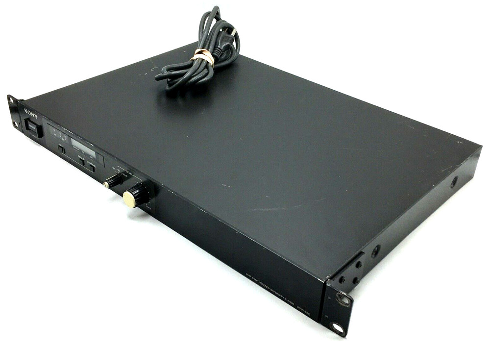 Sony UHF Synthesized Diversity Receiver WRR-820A Wireless Microphone - TESTED!!