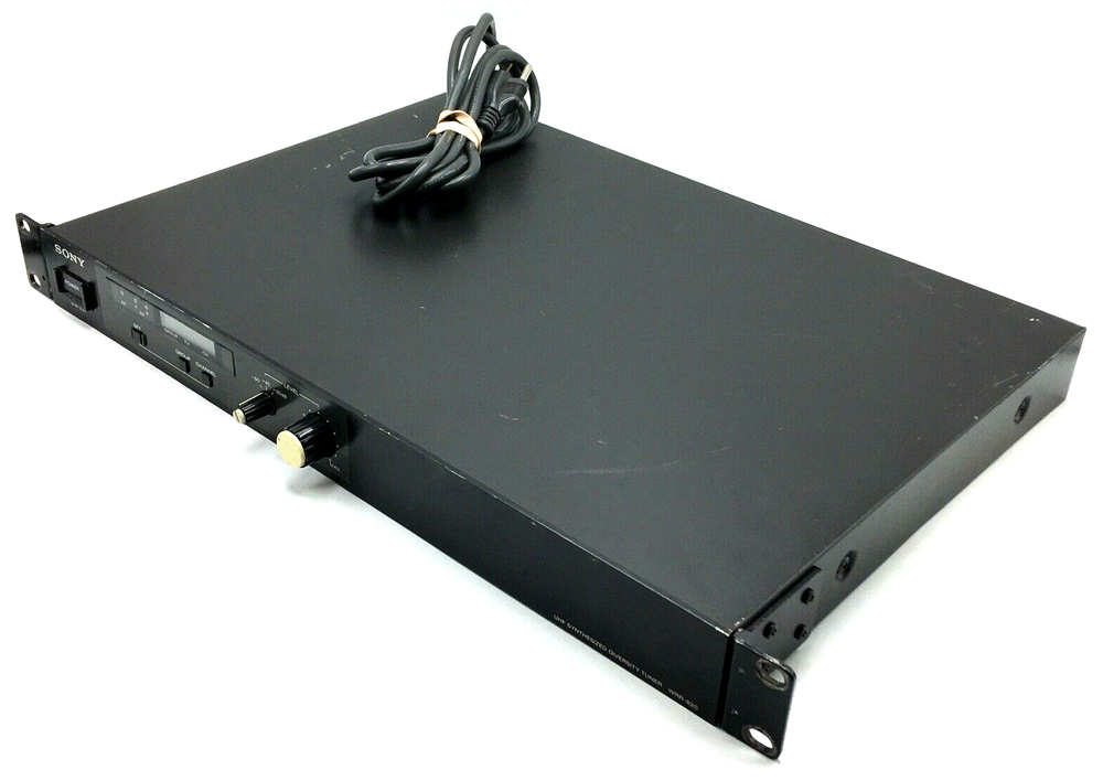 Sony UHF Synthesized Diversity Receiver WRR-820A Wireless Microphone - WARRANTY!