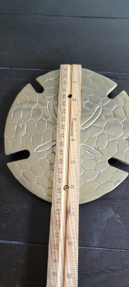 Brass Sand Dollar Trivette