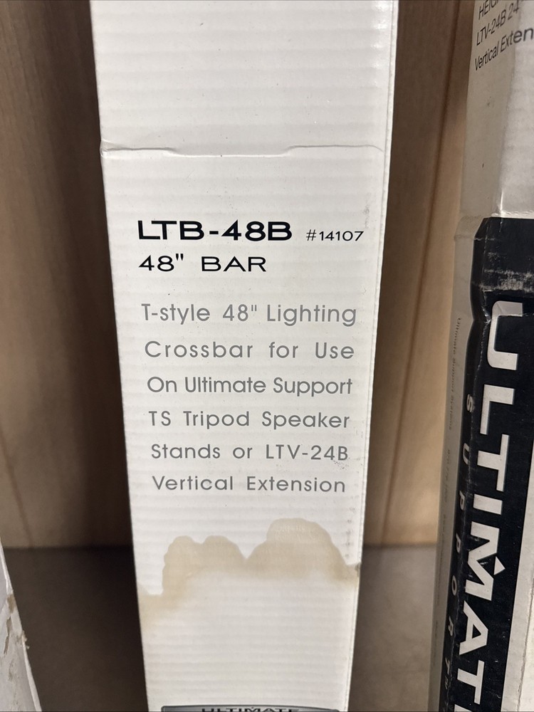2x Ultimate Support LTB-48B Lighting Tree Crossbar