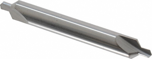 Hertel #3 Plain Cut 90? Incl Angle Solid Carbide Combo Drill & Countersink 1/...