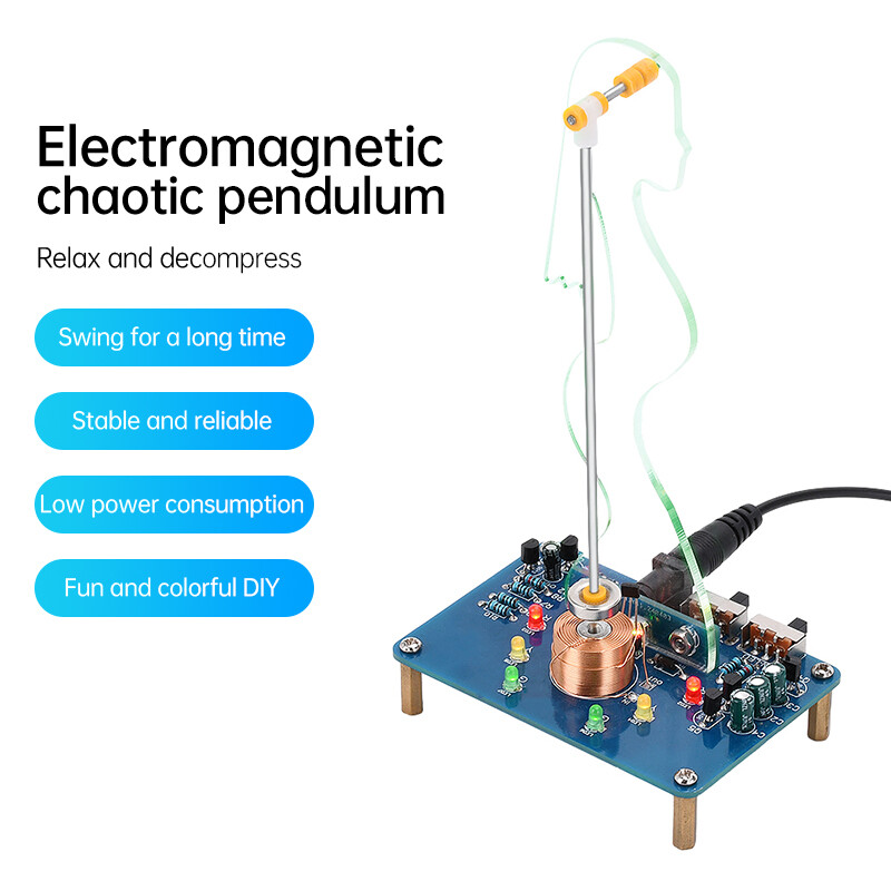 DIY LED Electronic Swing Kit Electromagnetic Swing Induction Teaching Welding