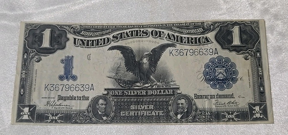 1899 $1 BLACK EAGLE SILVER CERTIFICATE - HIGH GRADE!!!