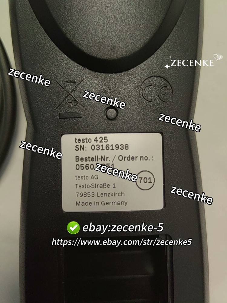 Testo 425 anemometer