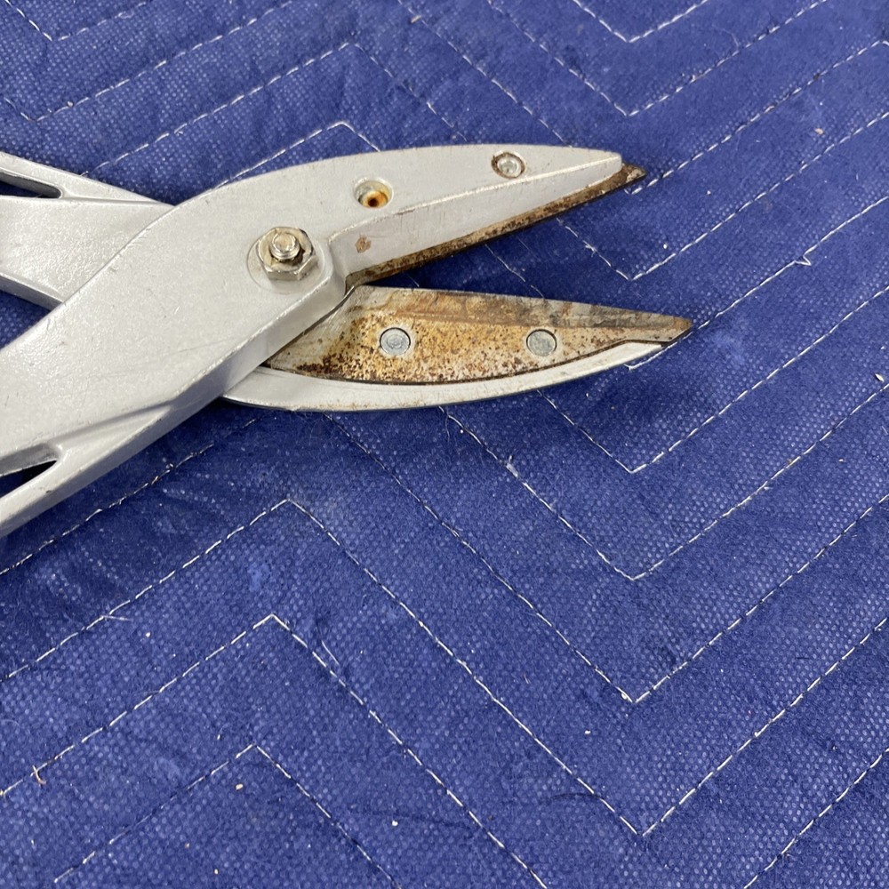 Malco 12" Straight-Cut Tin Snips M12 - used
