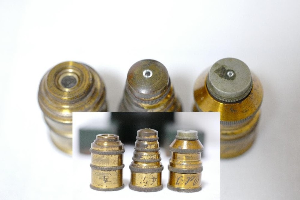 microscope antique E. mester's bacterial microscope