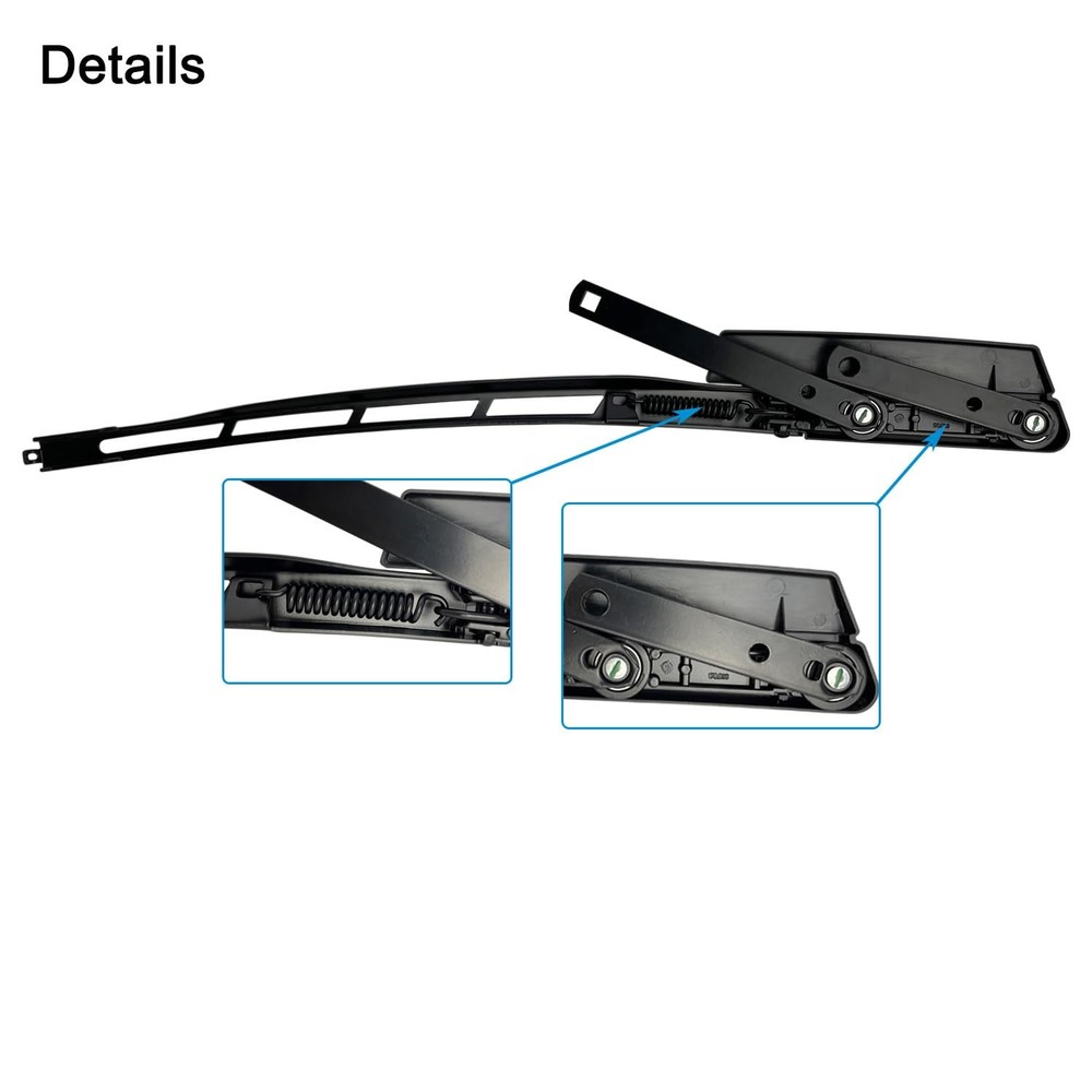 Front Right Passenger Side Windshield Wiper Arm 4l1955408B1P9 2 wipers Blade Set