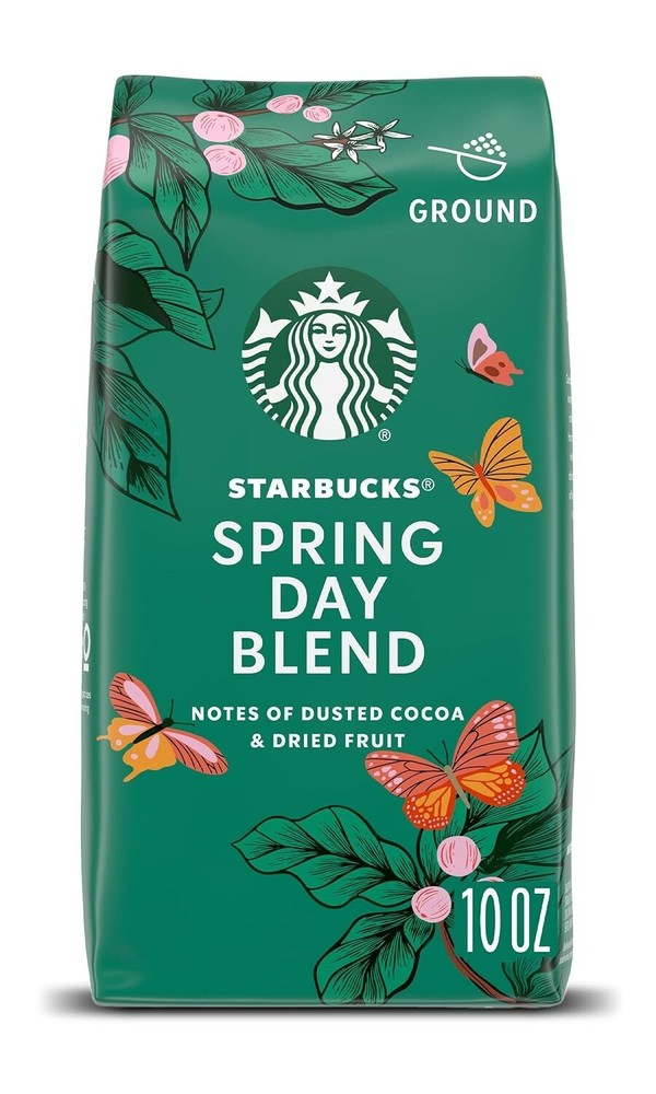 Starbucks SPRING DAY Flavored Ground Coffee Blend 10 oz Bag Medium Roast