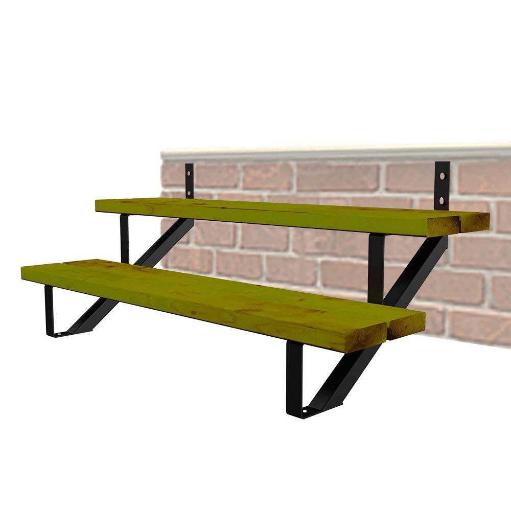 Step Riser 2 Step for Deck Height 20 Inches Stair Stringer Step Stringer