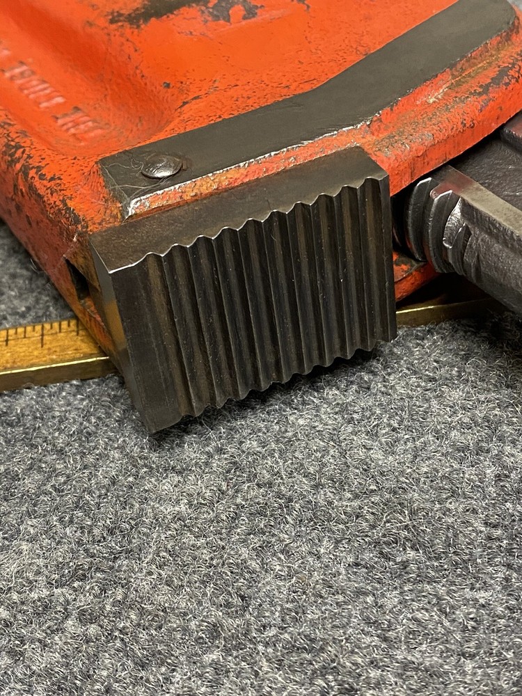Ridgid Tools 24” Pipe Wrench With Partial Label
