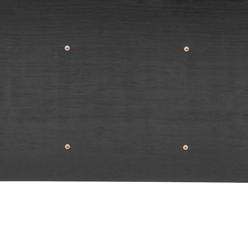 Acrylic End Table,Rectangle Side Table, Bamboo Acrylic Modern End Table