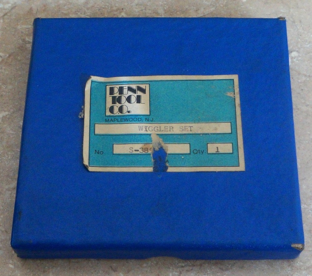 Penn Tool Co. Wiggler set machinist tools vintage