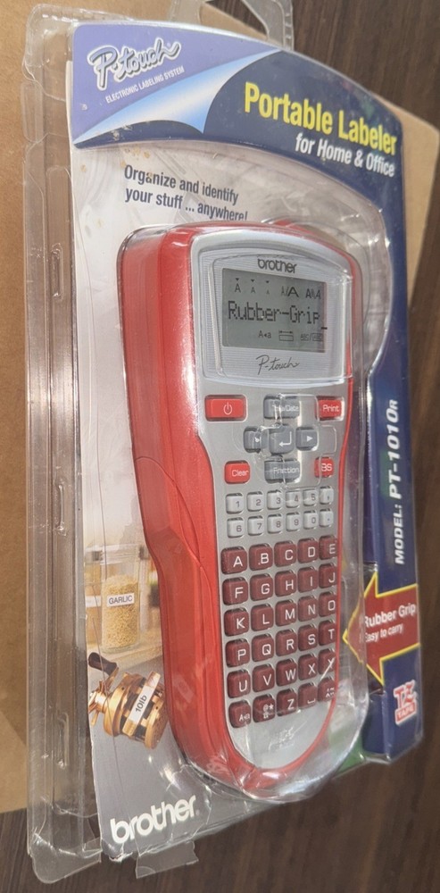 New P-Touch Label Maker Brother PT-1010 Portable Labeler