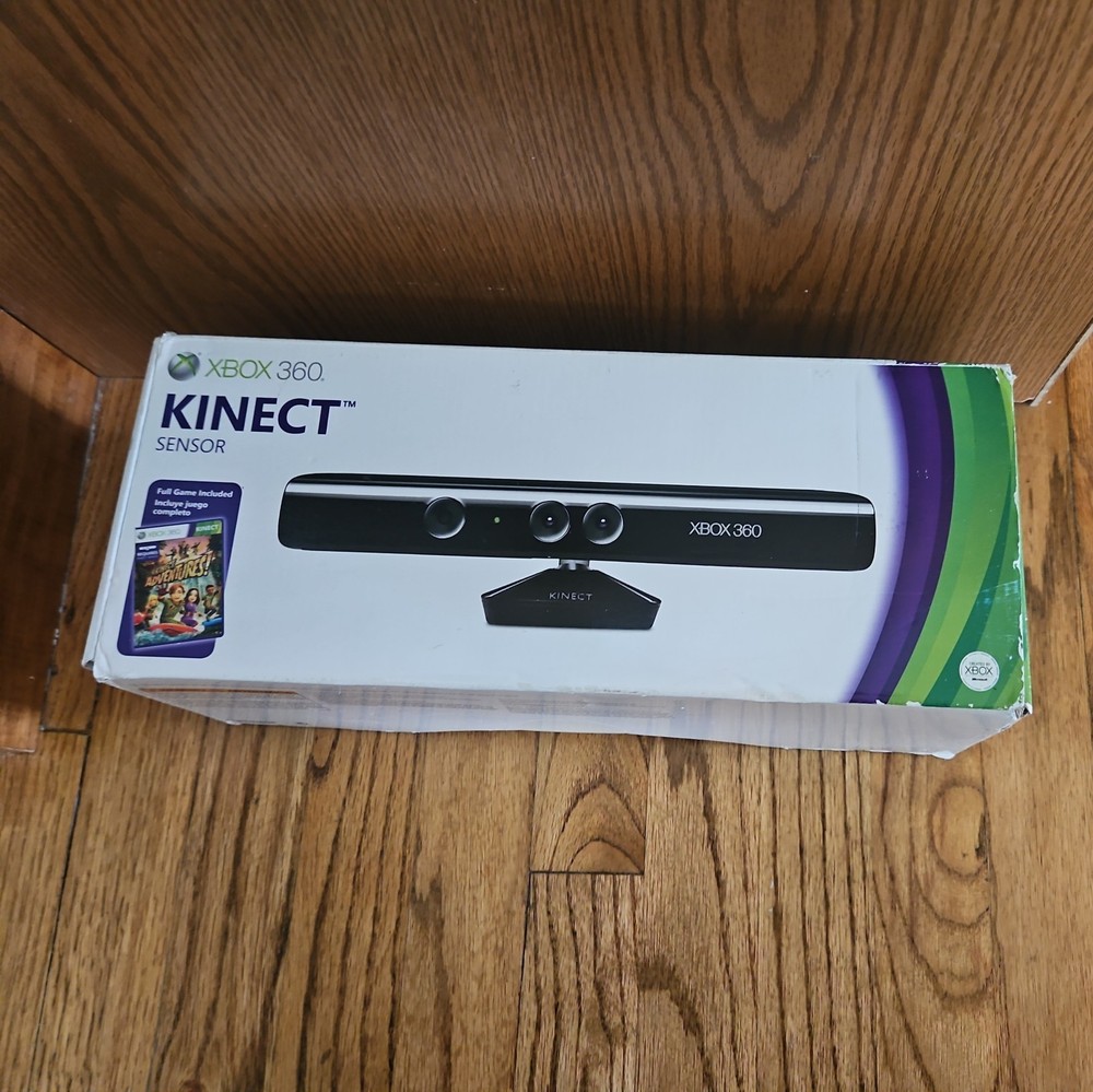 Xbox 360 Kinect Sensor Camera Bundle with Kinect Adventures