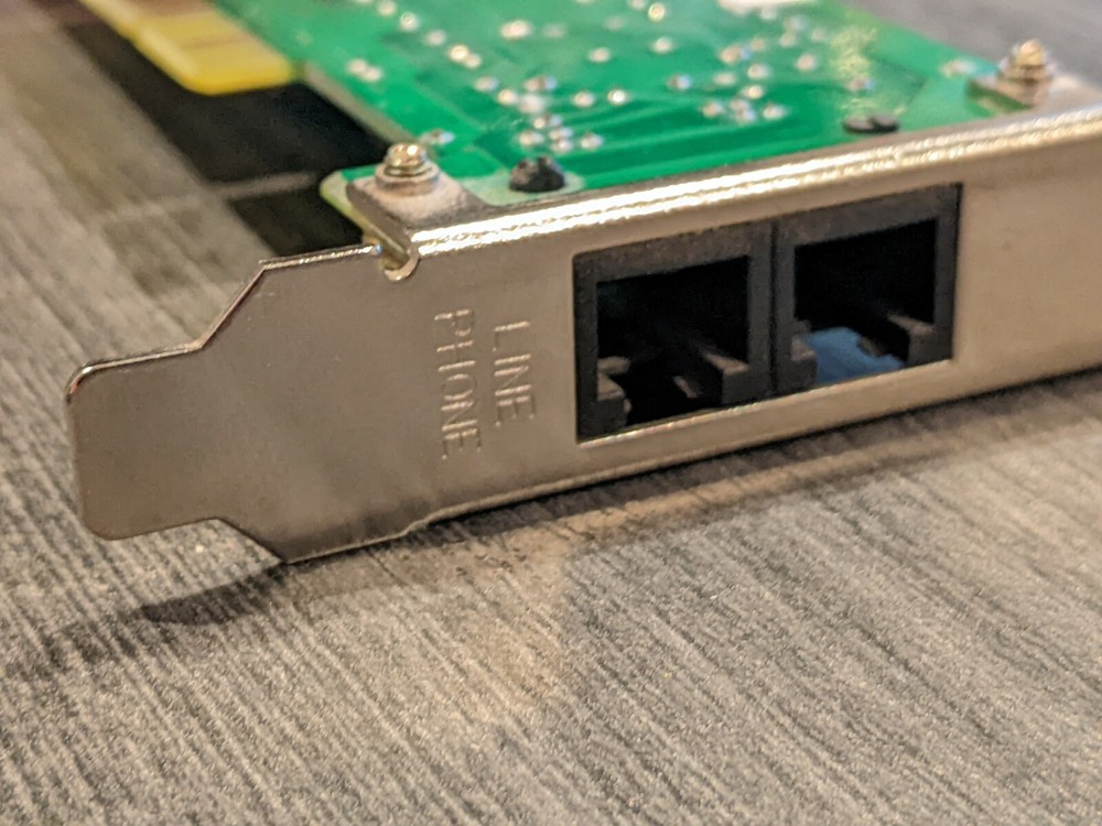 Faxmodem Modem PCI Model no. 5634PRS - Pulled from working computer