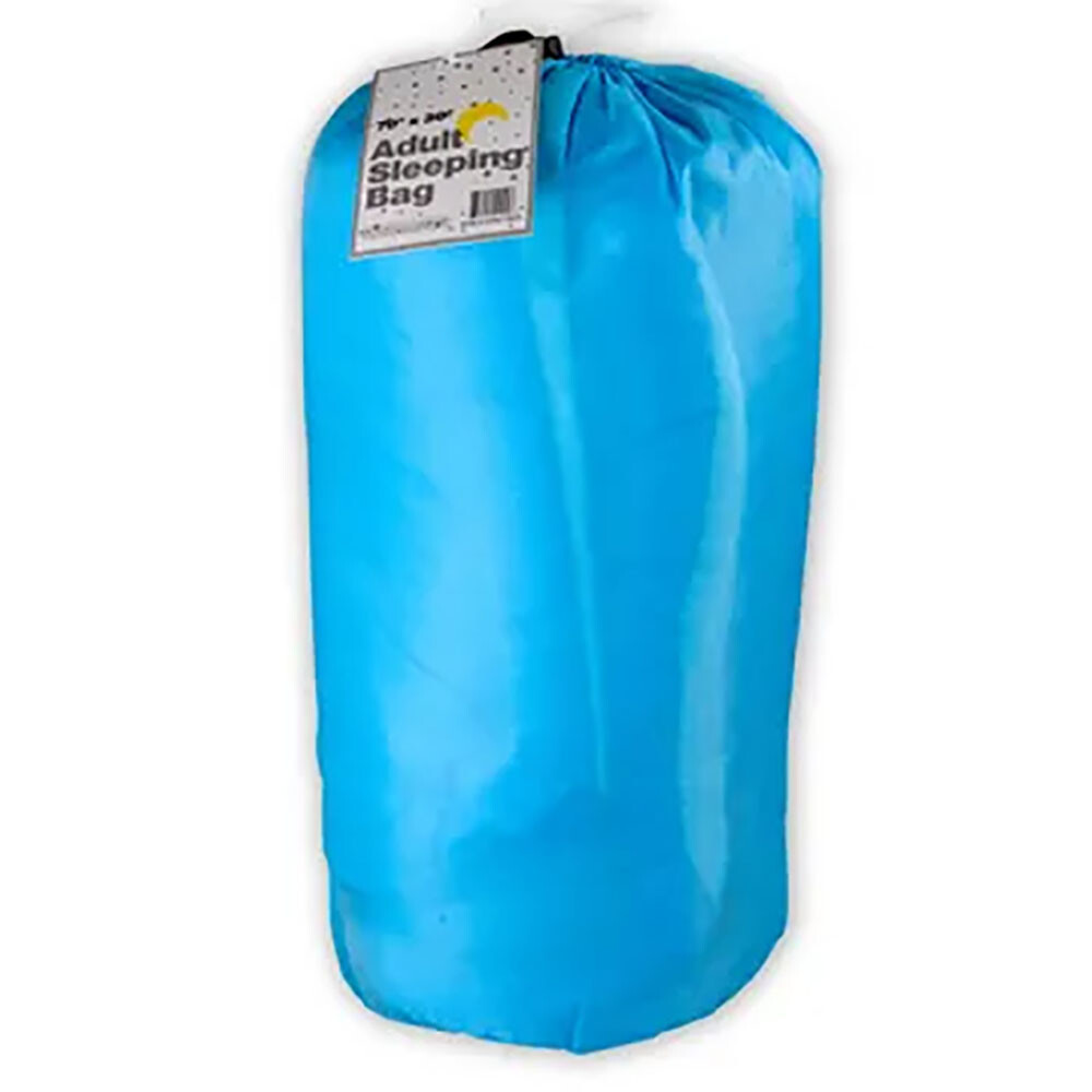 Two-Tone Portable Mummy Sleeping Bag - Assorted Colors