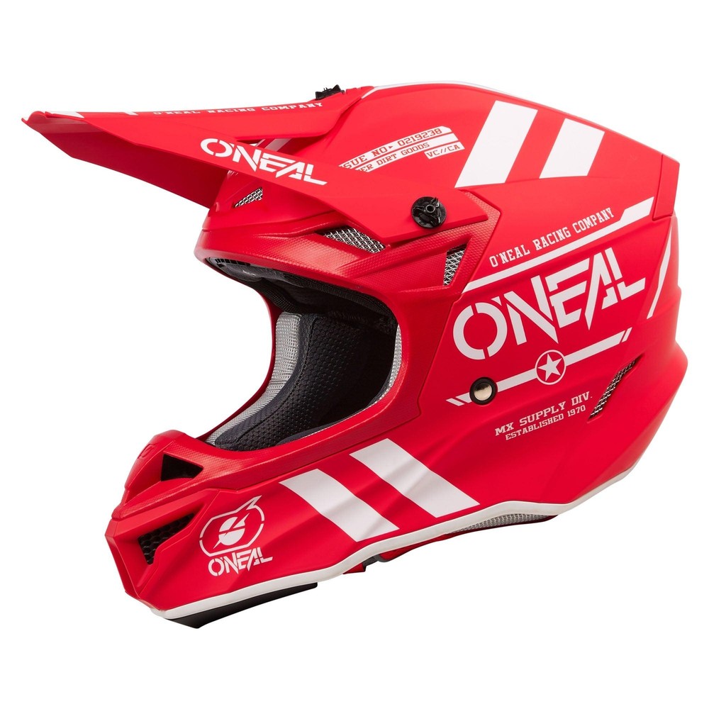 O'Neal 5 SRS Warhawk V.24 Helmet Red