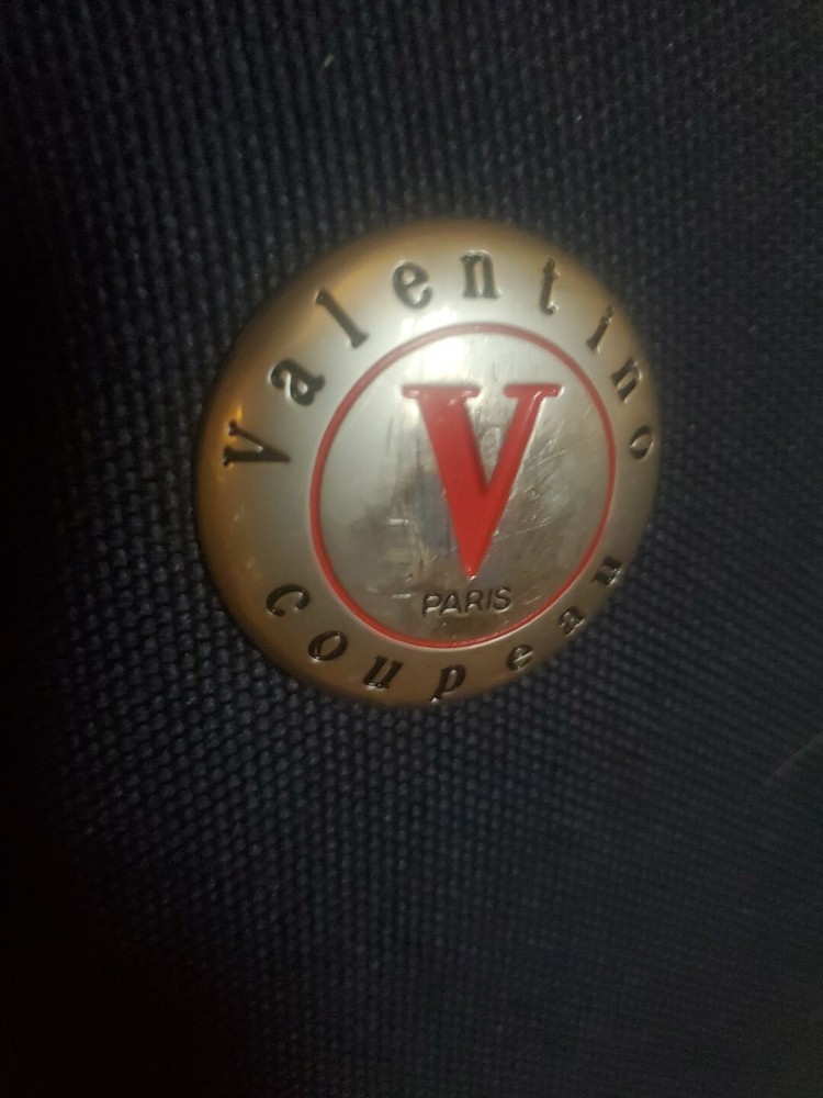 Valentino Coupeau Rolling Suitcase Blue