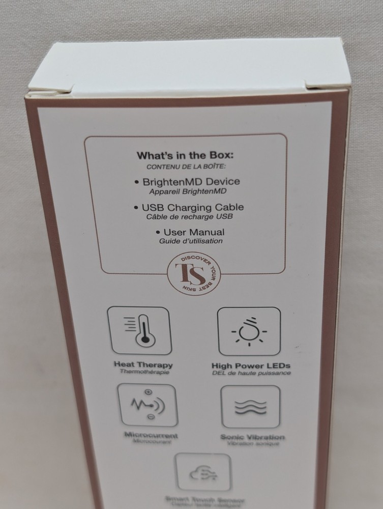 Trophy Skin Brighten MD Multi-Function Eye Face & Neck Tool - New