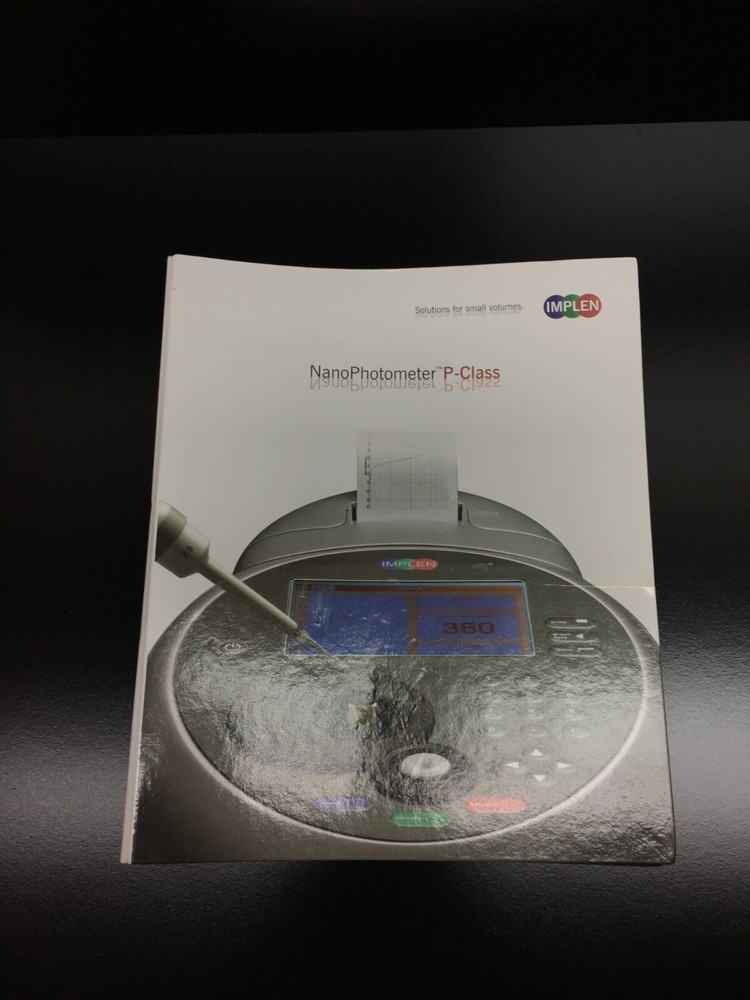 IMPLEN NanoPhotometer P-Class Manual