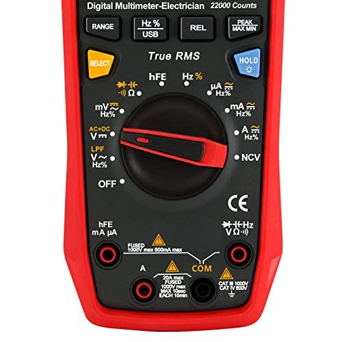 Digital Multimeter Tester UT161E, True RMS 1000V AC DC UT161E Multimeter