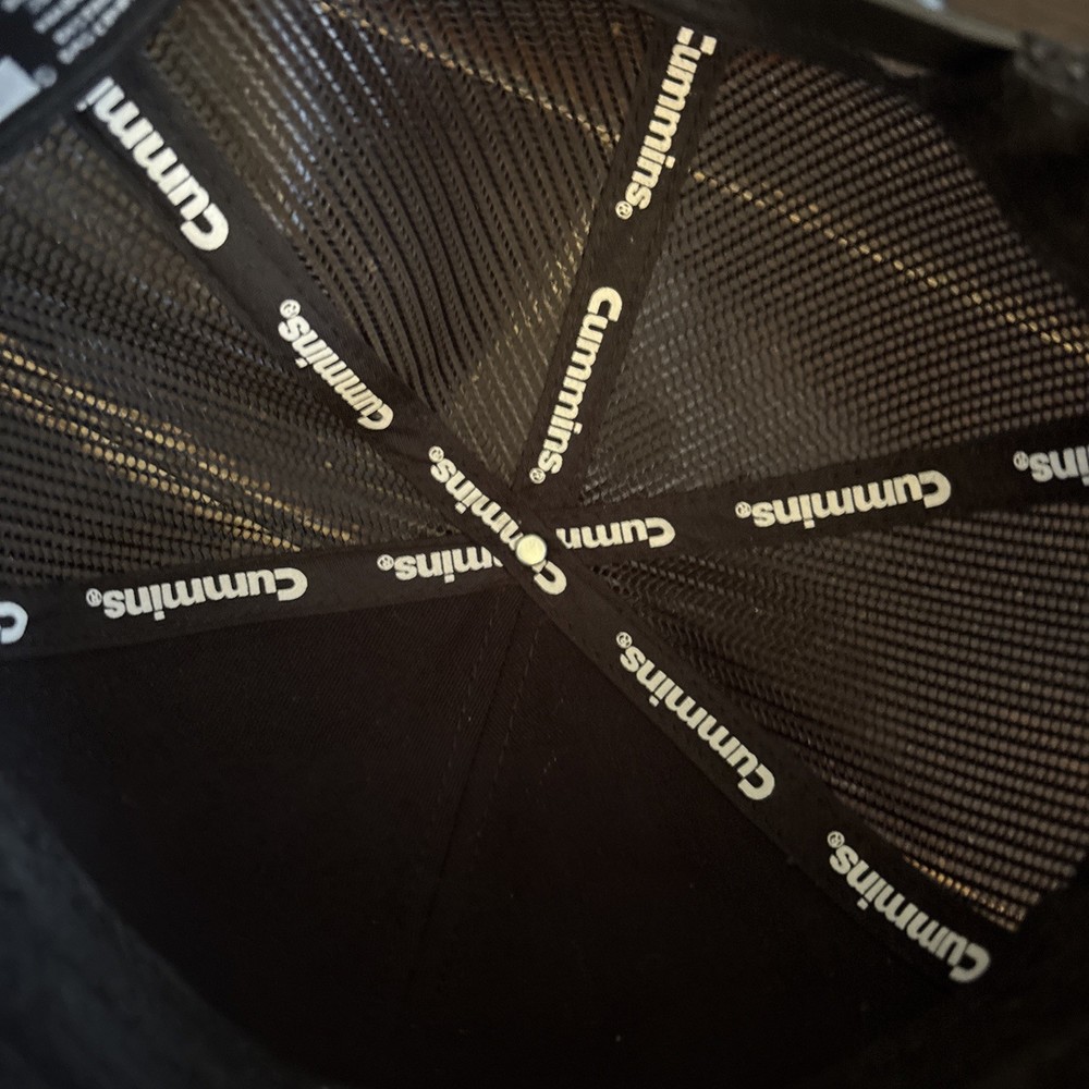 Cummins Men's TURBO DIESEL BLack Adjustable