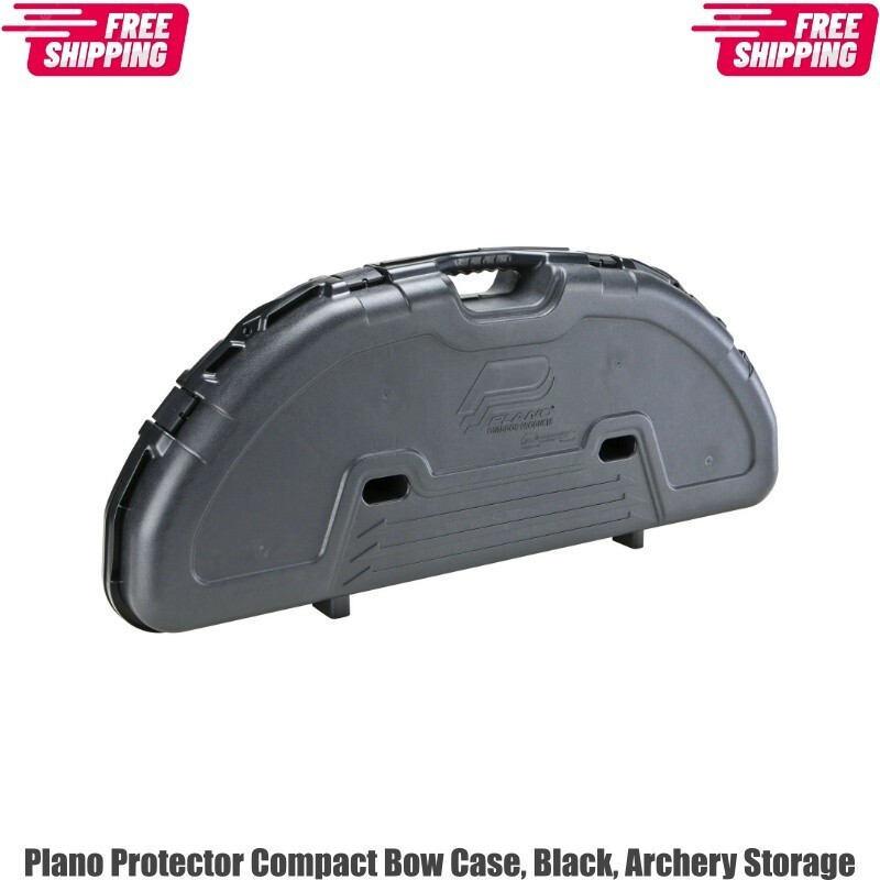 Plano Protector Compact Bow Case, Black, Archery Storage