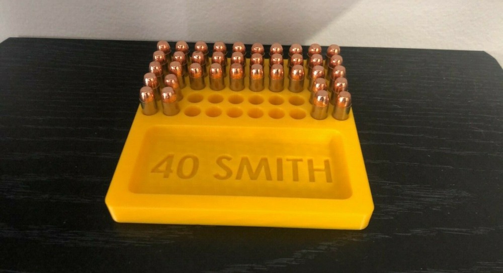 3D Printed .40mm Reloading Tray 50 spots S&W