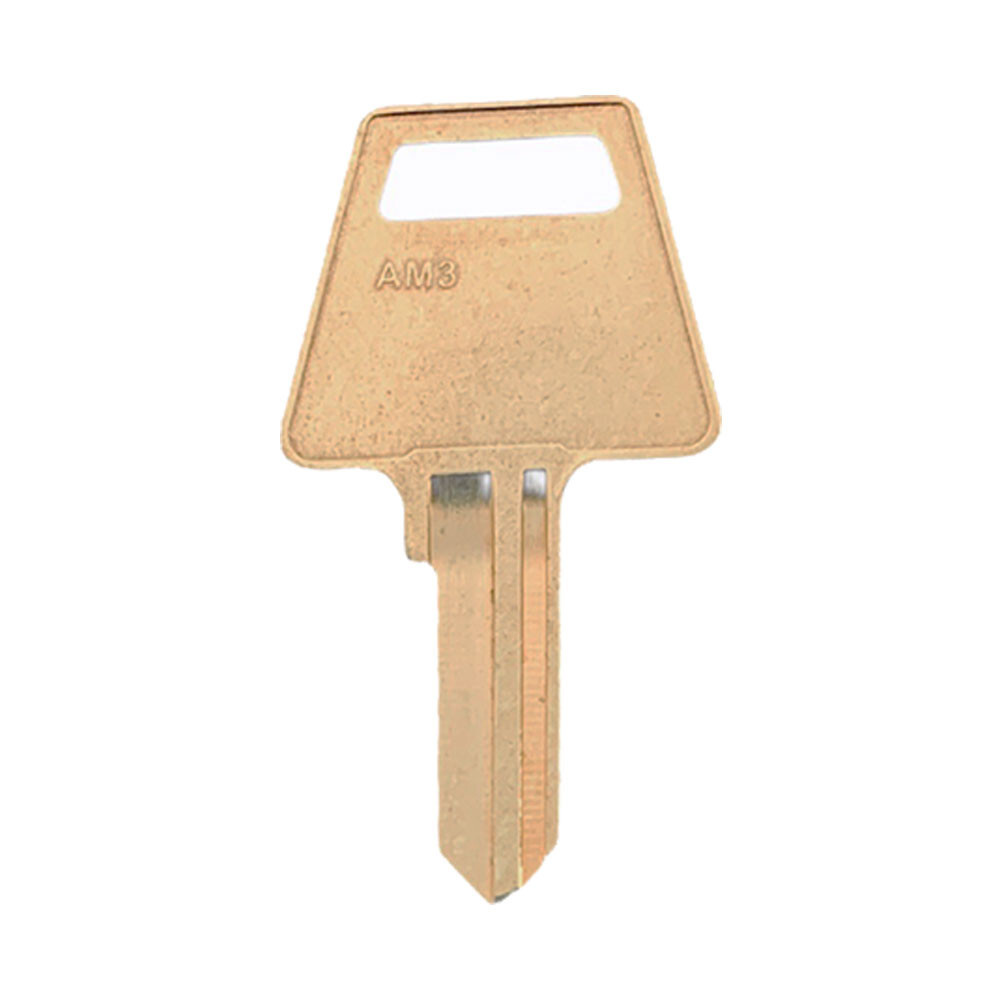 AM3 Key Blank 5-Pin Brass