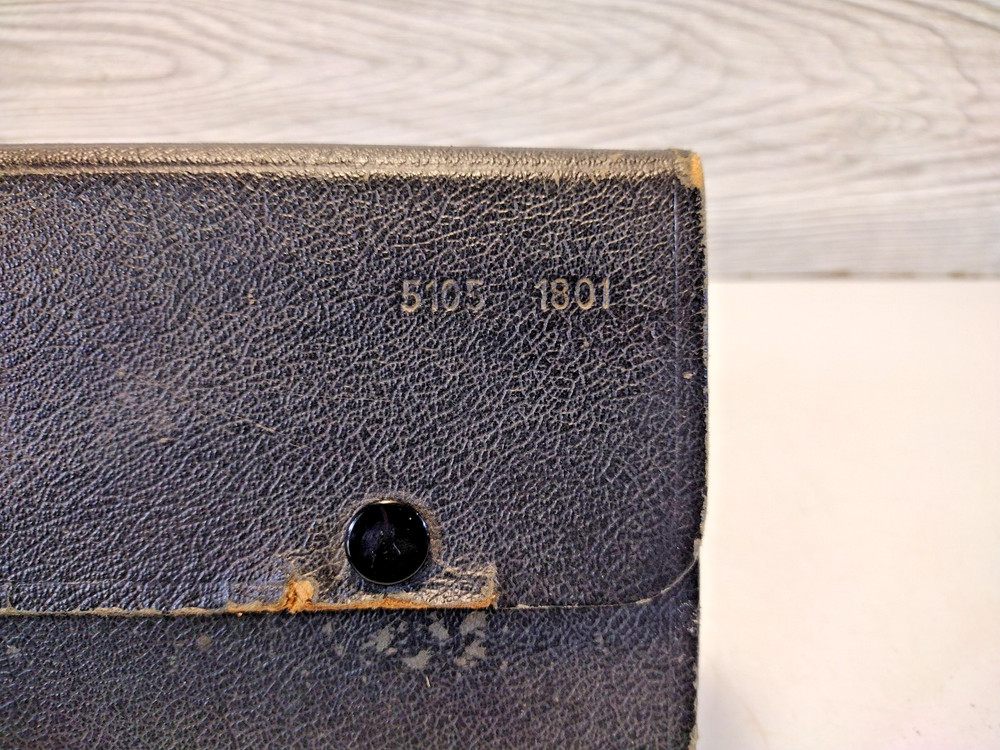 Vintage Tower Precision Germany Drafting Protractor Set with Case 5105-1801