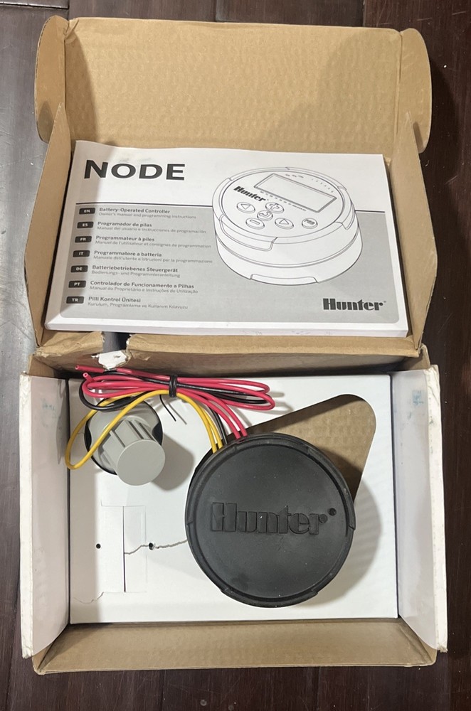 Hunter Node 2-Station Battery-Operated Waterproof Irrigation Controller