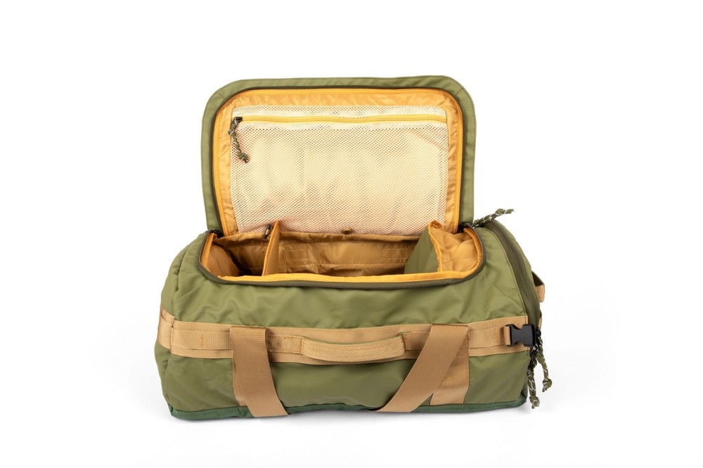 Duffel Bag Backpack Hybrid - Meets Carry On Size Requirements Multi Compartment