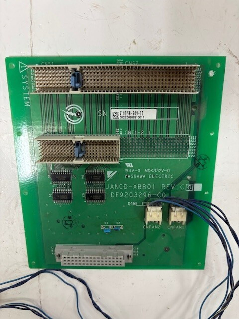 YASKAWA CONTROL BOARD JANCD-XBB01 REV C.