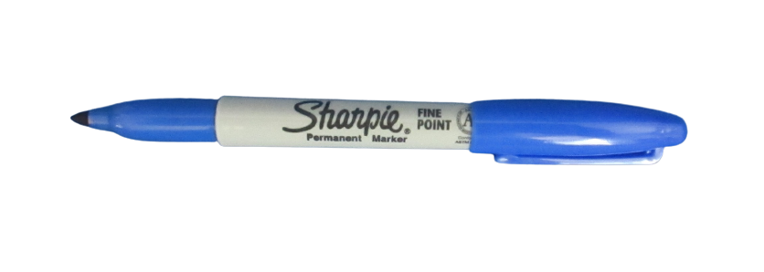 Sharpie Fine Point Permanent Marker Blue 30063