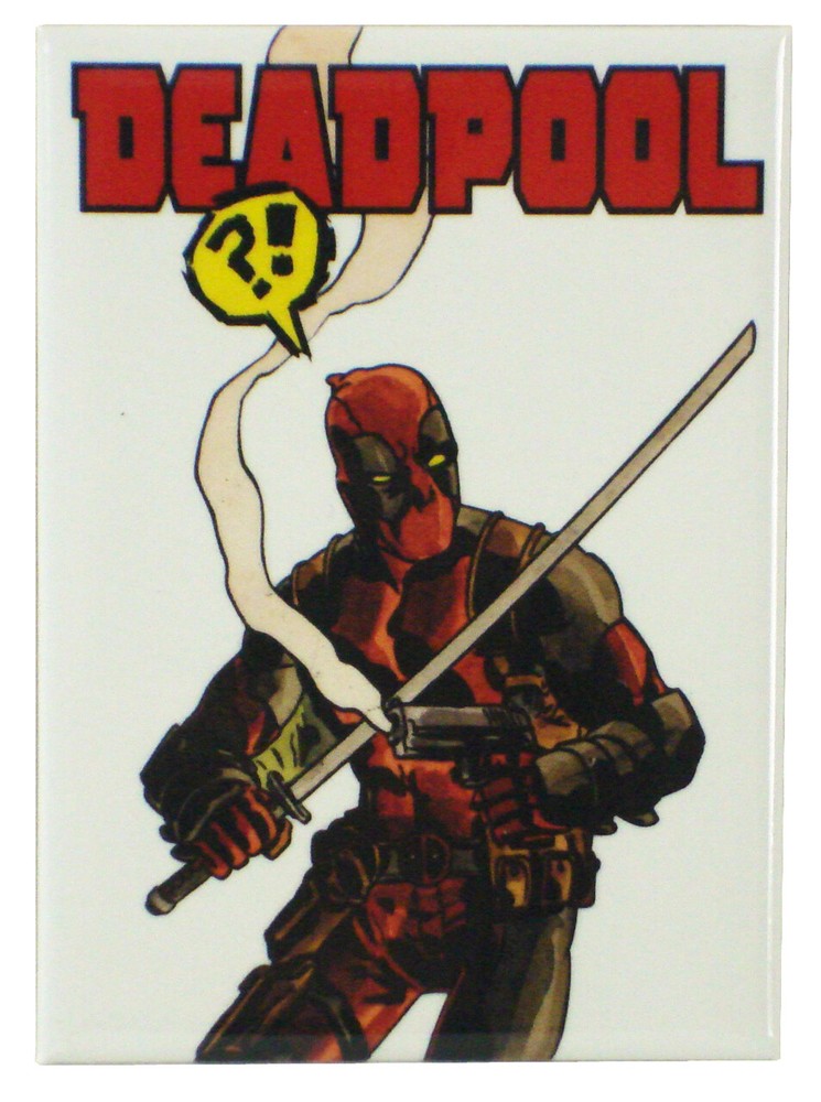 Deadpool Refrigerator Magnet Sublimation Marvel Comics Universe X-Force New