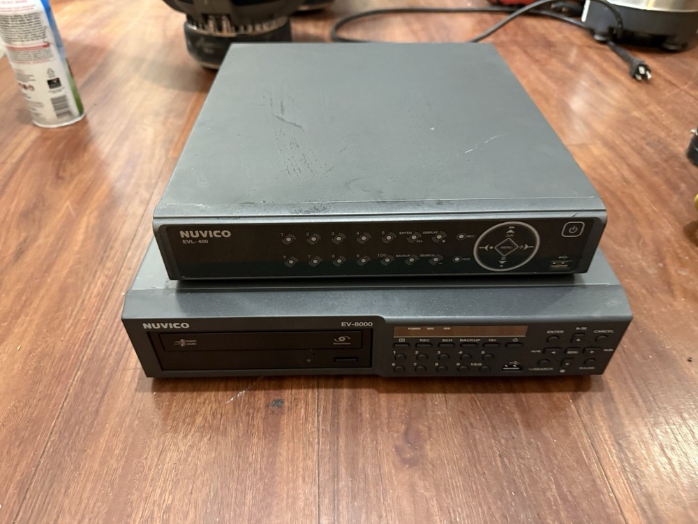 NUVICO PACK  EV-8000 EVL-400 video recorders