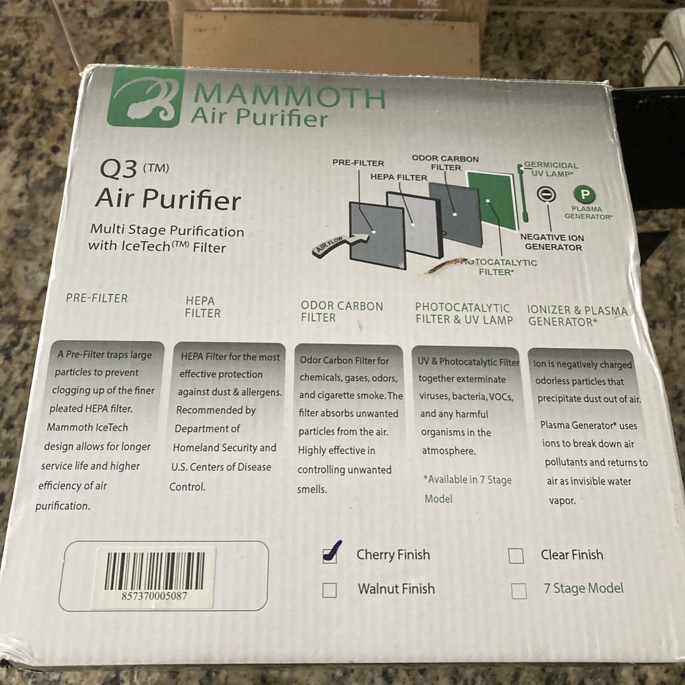 Mammoth Q3 Multi-Stage Air Purifier