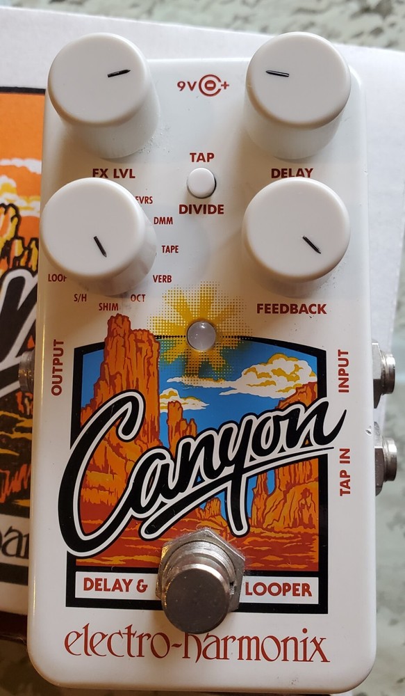 Electro-Harmonix Canyon Delay and Looper Pedal