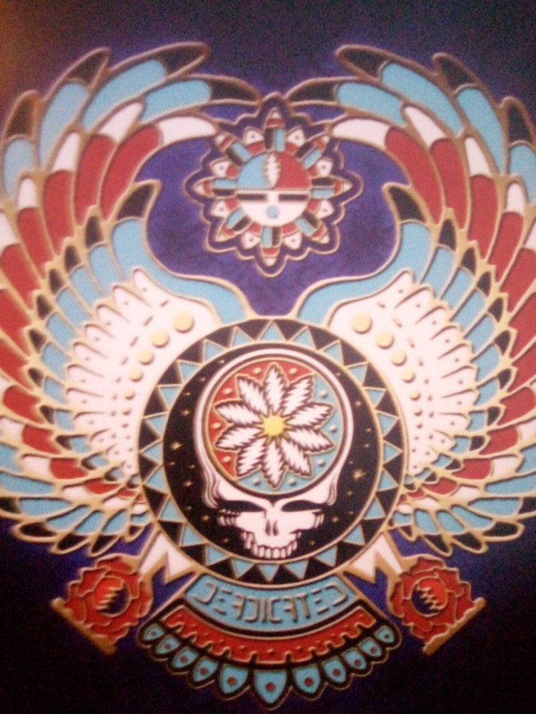 Grateful Dead & CO Furthur DEADICATED LP Size Signed #'d Rizzi Walton