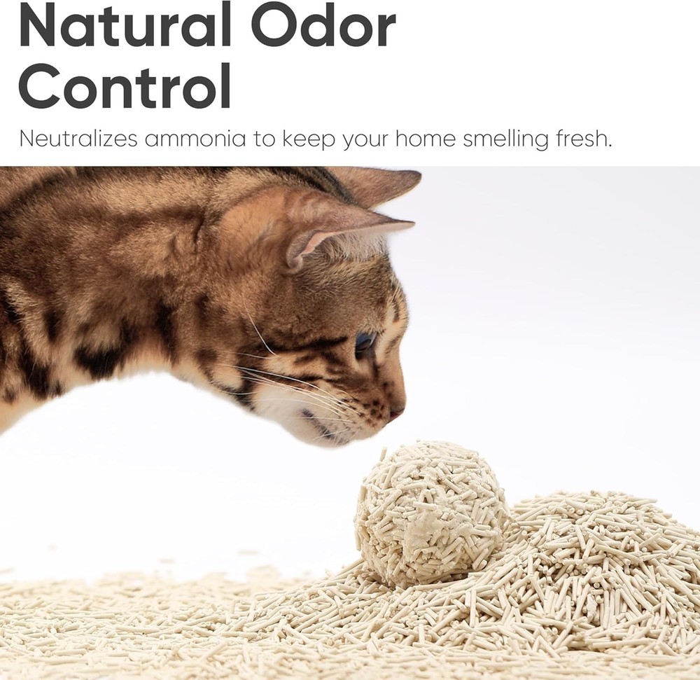 Dust-Free Tofu Cat Litter 18lbs - Quick Clumping & Low Tracking Solution