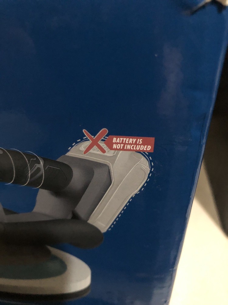 Cordless Polisher & Battery