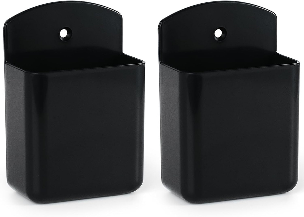 2 Pcs Remote Control Holder Wall Mount, TV Controller Holder, Self Adhesive Remo