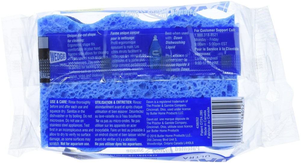 Dawn Non Scratch Sponges 2 pk