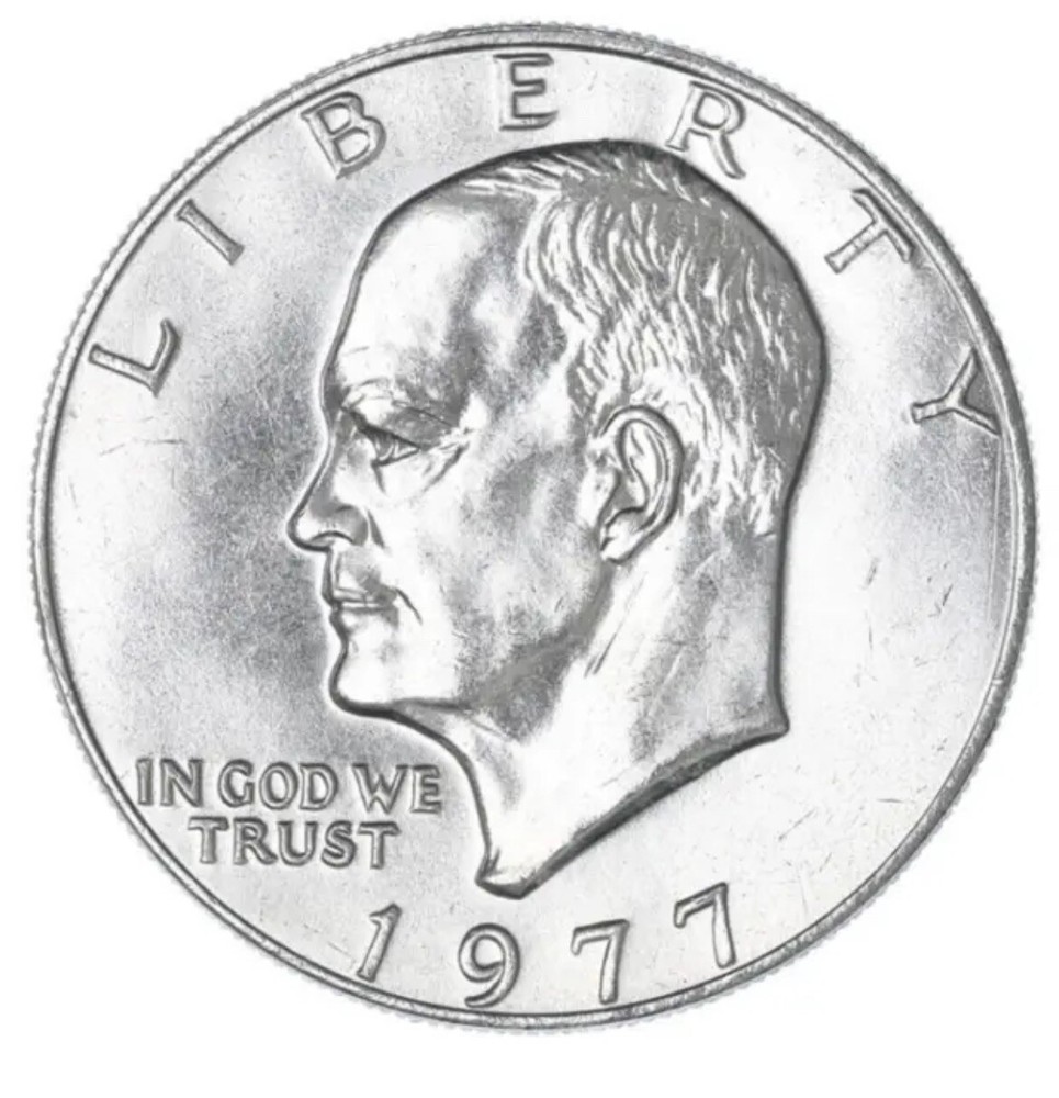 1977 P “IKE” Eisenhower BU Dollar