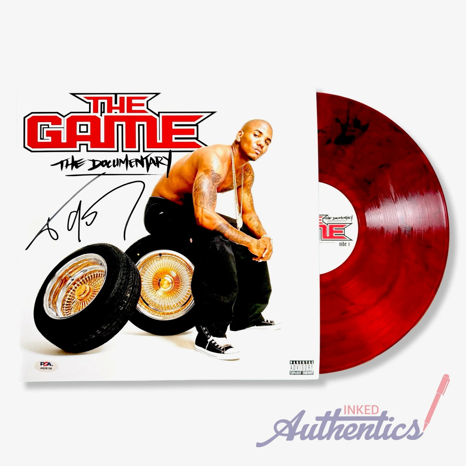 The Game Signed Autographed Vinyl LP "The Documentary" PSA/DNA Authenticated